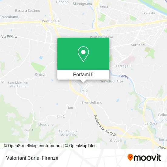 Mappa Valoriani Carla