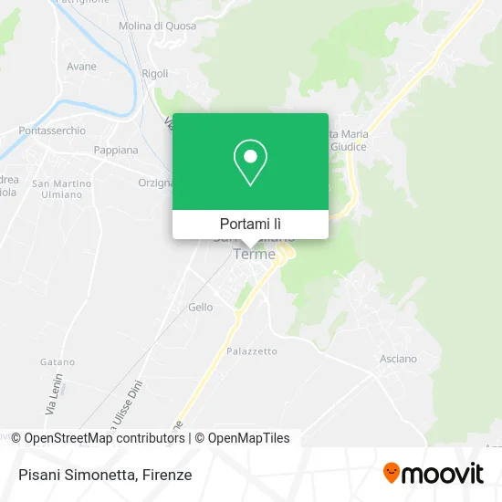 Mappa Pisani Simonetta