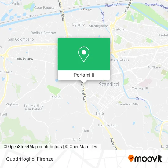 Mappa Quadrifoglio