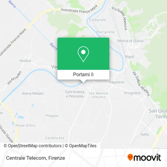Mappa Centrale Telecom