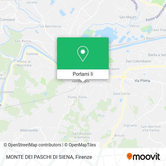Mappa MONTE DEI PASCHI DI SIENA