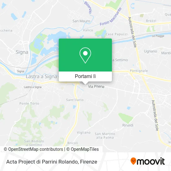 Mappa Acta Project di Parrini Rolando