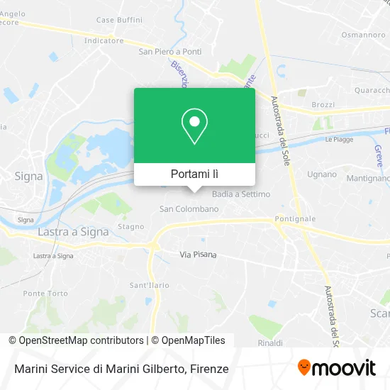 Mappa Marini Service di Marini Gilberto