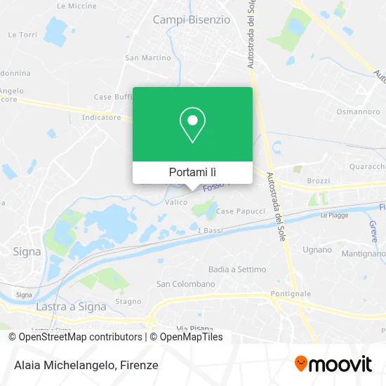 Mappa Alaia Michelangelo