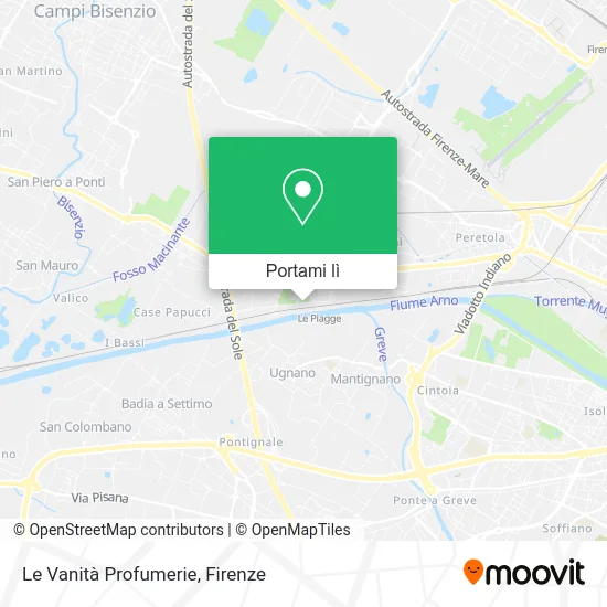 Mappa Le Vanità Profumerie
