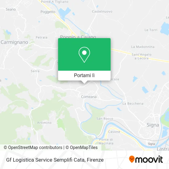 Mappa Gf Logistica Service Semplifi Cata