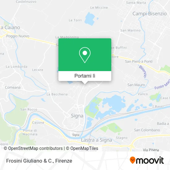 Mappa Frosini Giuliano & C.