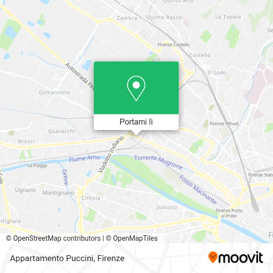 Mappa Appartamento Puccini