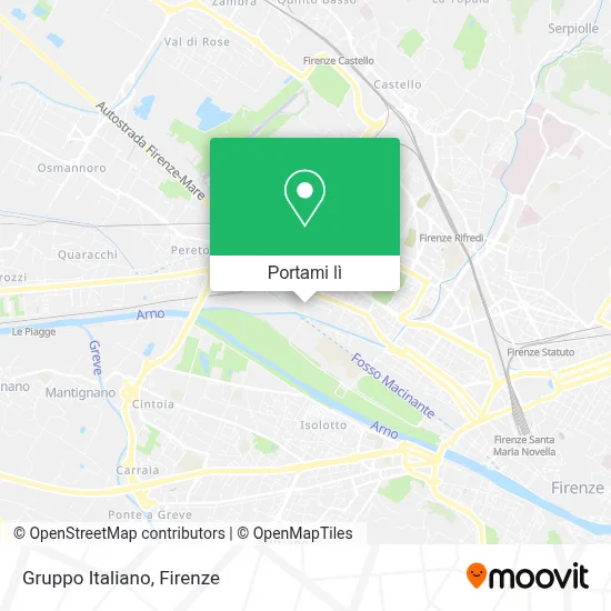 Mappa Gruppo Italiano