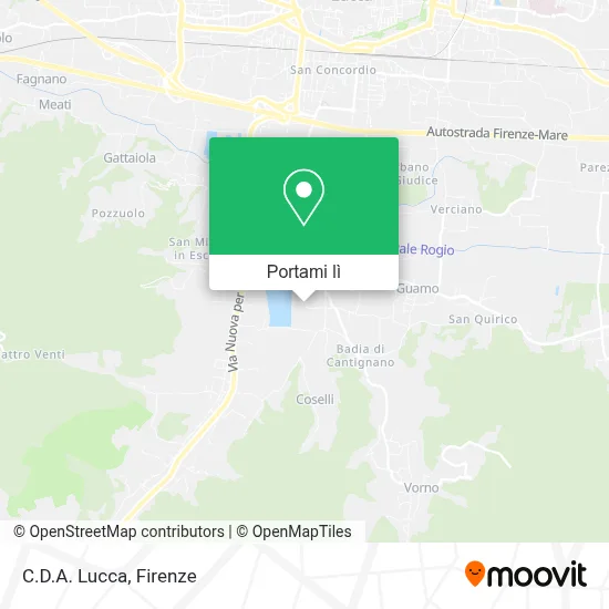 Mappa C.D.A. Lucca