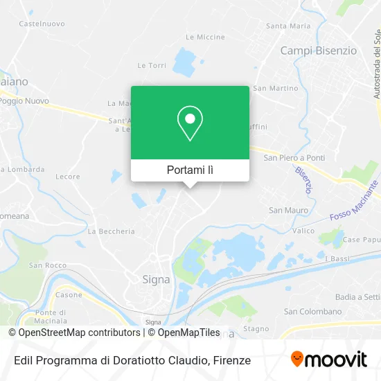 Mappa Edil Programma di Doratiotto Claudio