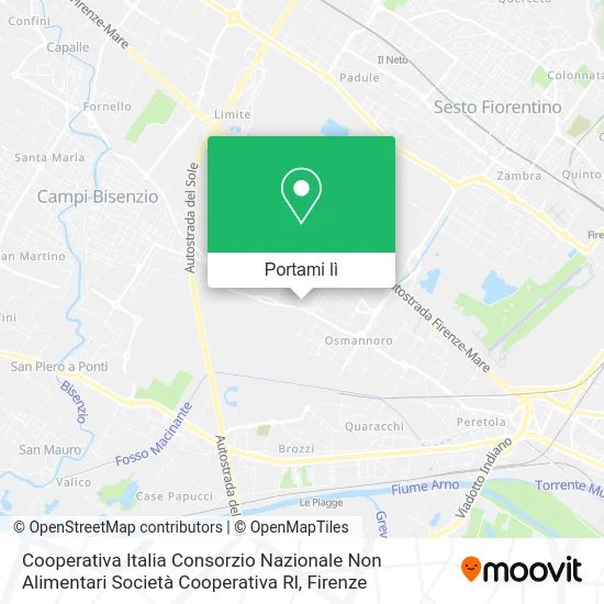 Mappa Cooperativa Italia Consorzio Nazionale Non Alimentari Società Cooperativa Rl