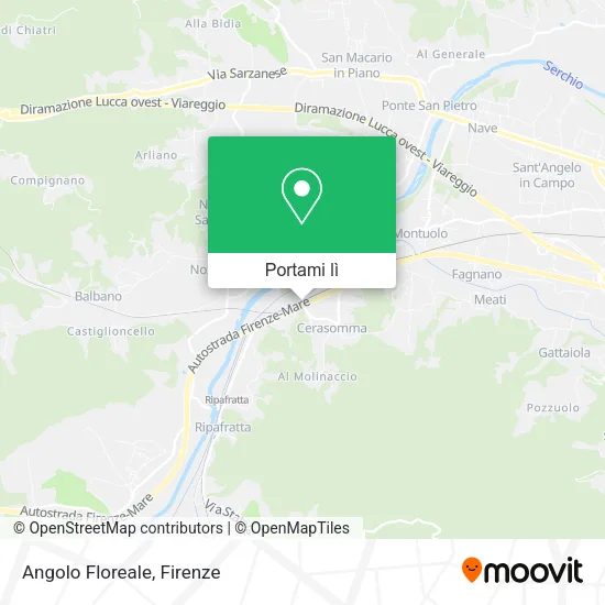 Mappa Angolo Floreale