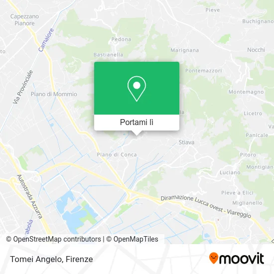 Mappa Tomei Angelo