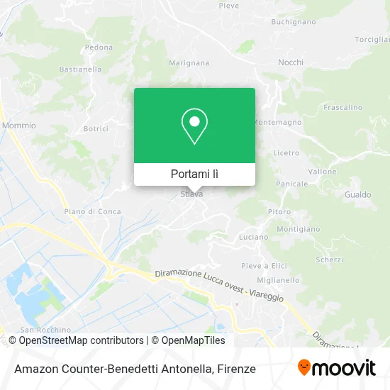 Mappa Amazon Counter-Benedetti Antonella