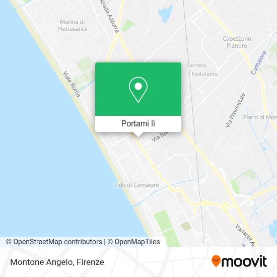 Mappa Montone Angelo