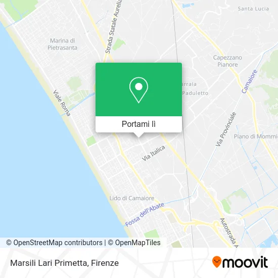 Mappa Marsili Lari Primetta