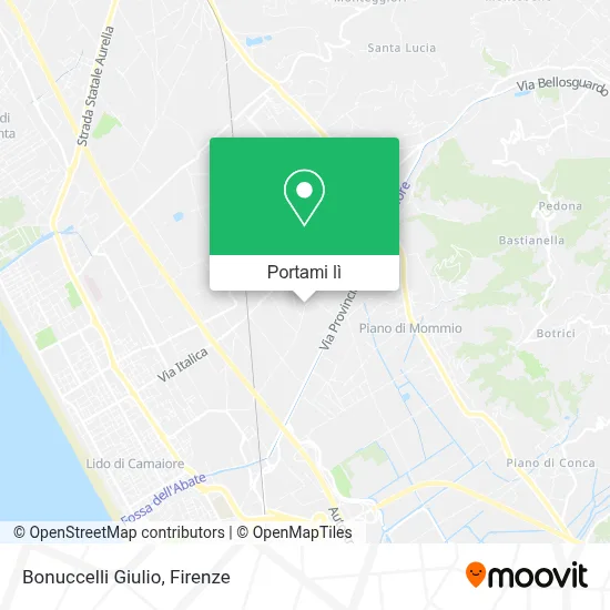 Mappa Bonuccelli Giulio