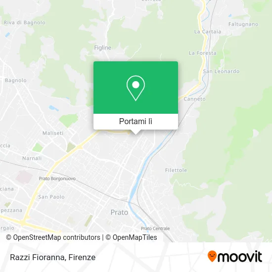 Mappa Razzi Fioranna