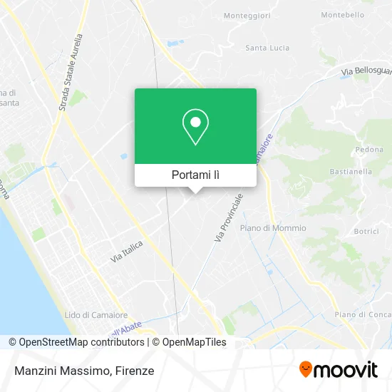 Mappa Manzini Massimo