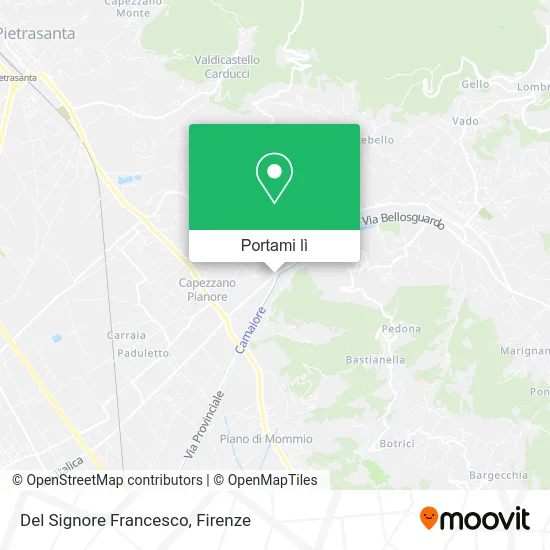 Mappa Del Signore Francesco