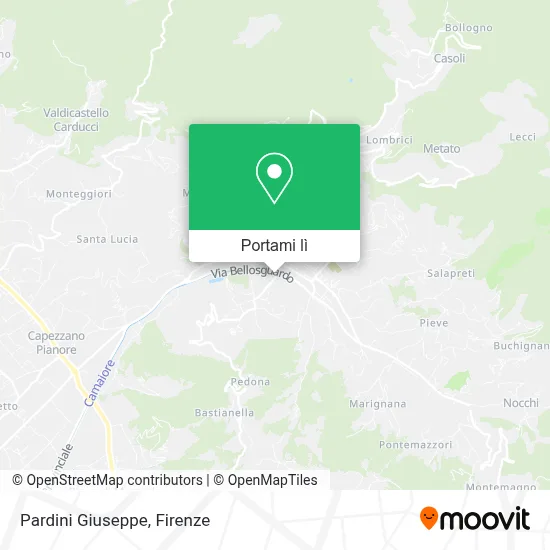 Mappa Pardini Giuseppe