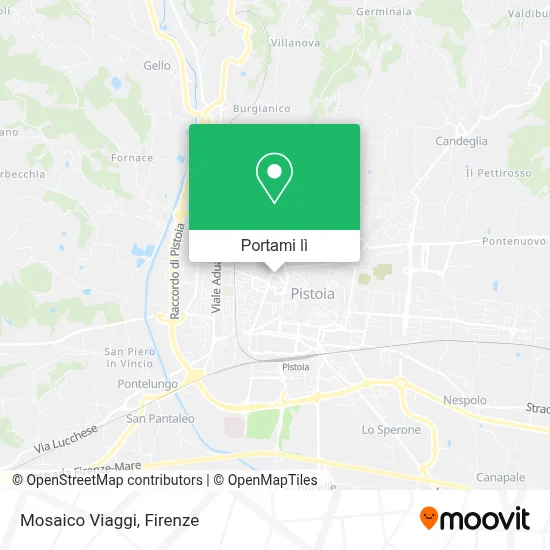 Mappa Mosaico Viaggi