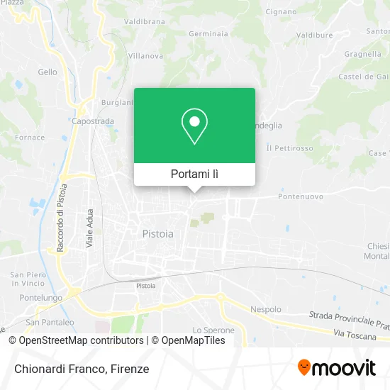Mappa Chionardi Franco