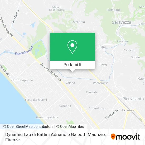 Mappa Dynamic Lab di Battini Adriano e Galeotti Maurizio