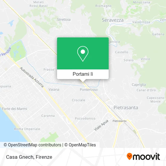 Mappa Casa Gnech