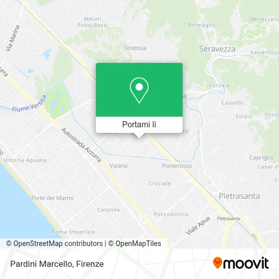 Mappa Pardini Marcello