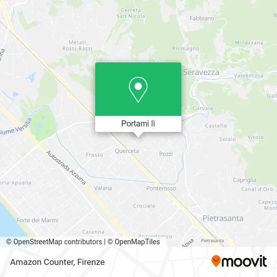 Mappa Amazon Counter