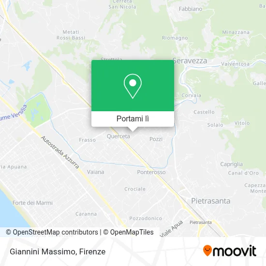 Mappa Giannini Massimo
