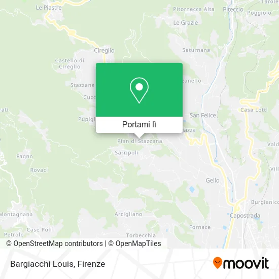 Mappa Bargiacchi Louis