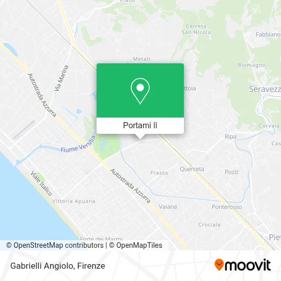 Mappa Gabrielli Angiolo