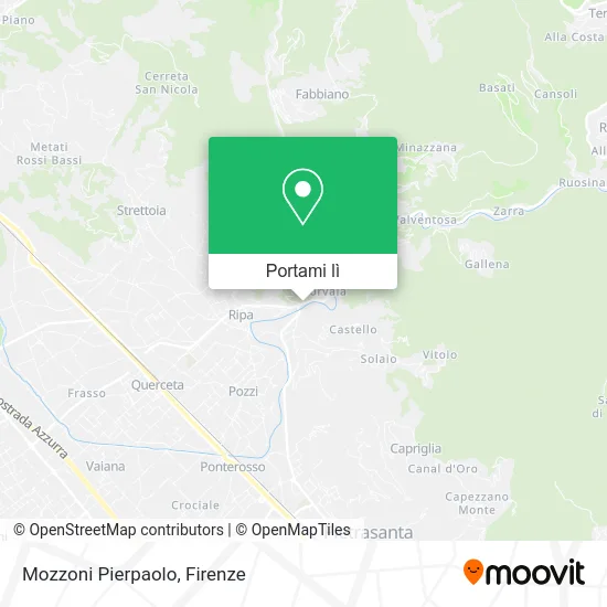 Mappa Mozzoni Pierpaolo