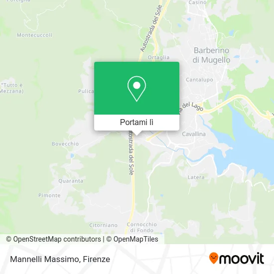 Mappa Mannelli Massimo