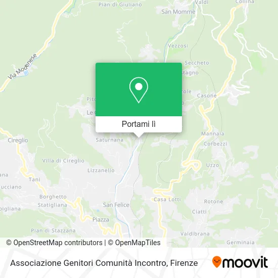 Mappa Associazione Genitori Comunità Incontro