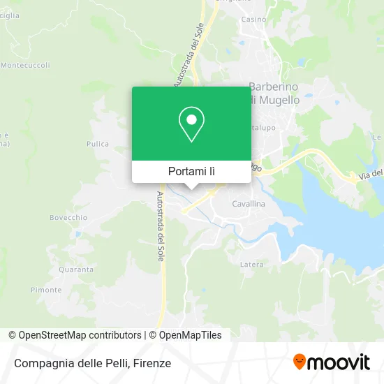 Mappa Compagnia delle Pelli