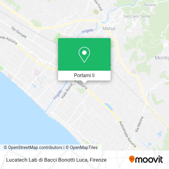 Mappa Lucatech Lab di Bacci Bonotti Luca