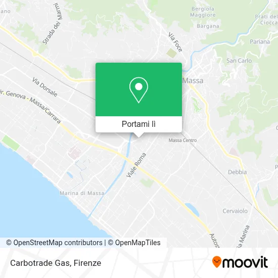 Mappa Carbotrade Gas