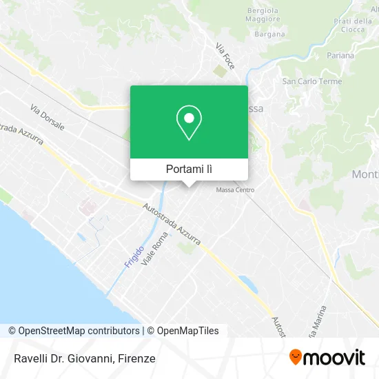 Mappa Ravelli Dr. Giovanni