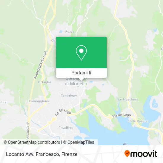 Mappa Locanto Avv. Francesco