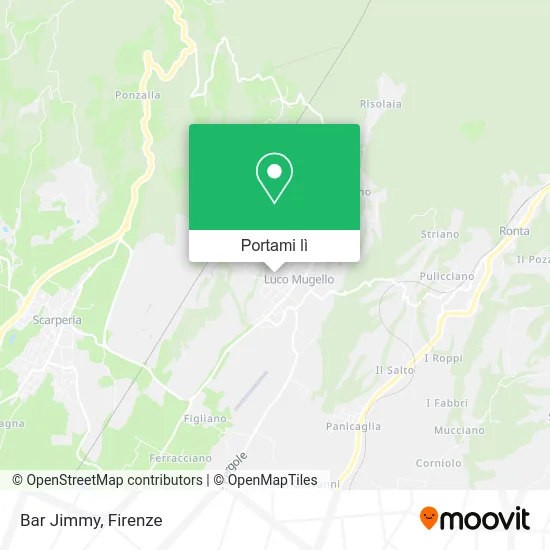 Mappa Bar Jimmy