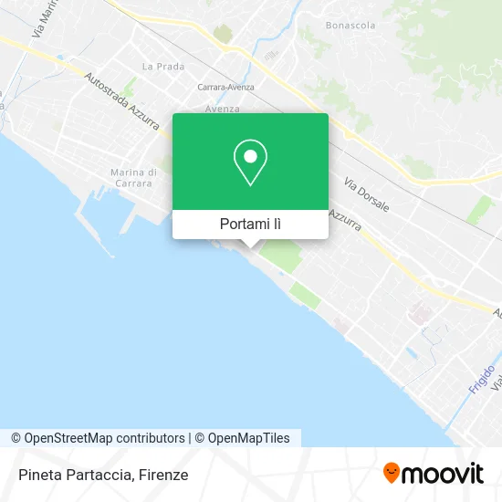 Mappa Pineta Partaccia