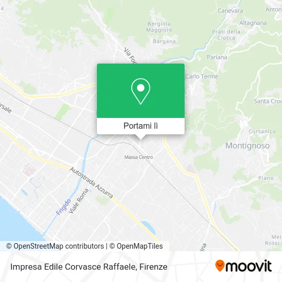 Mappa Impresa Edile Corvasce Raffaele