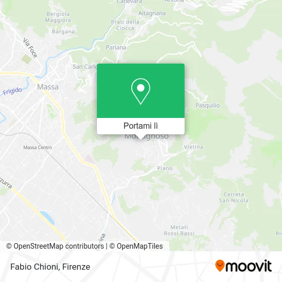 Mappa Fabio Chioni
