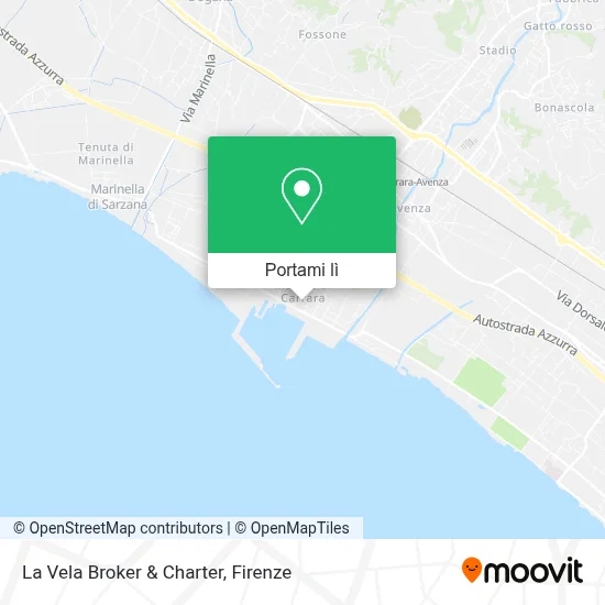 Mappa La Vela Broker & Charter