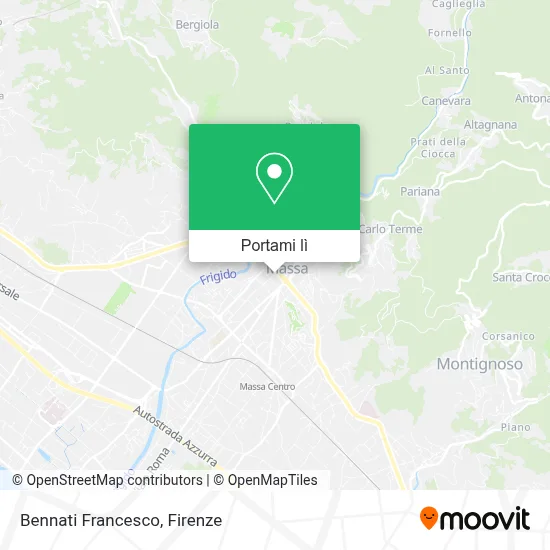 Mappa Bennati Francesco