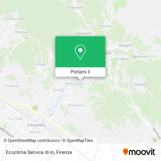 Mappa Ecoclima Service di in